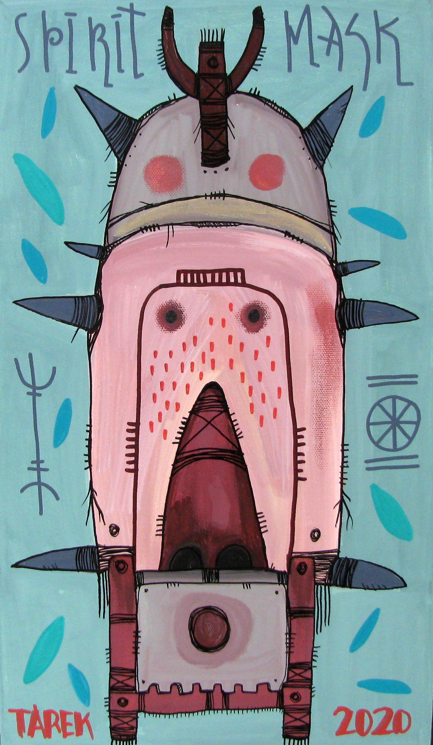Tarek, Spirit Mask Tarek, Spirit Mask
