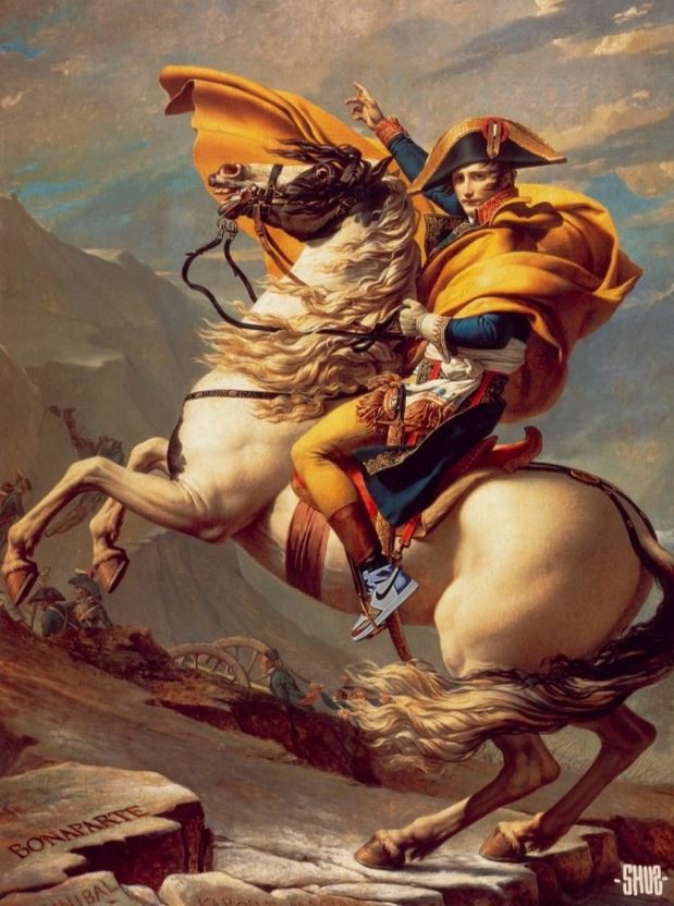 Shuz, Napoléon en Jordan Shuz, Napoléon en Jordan