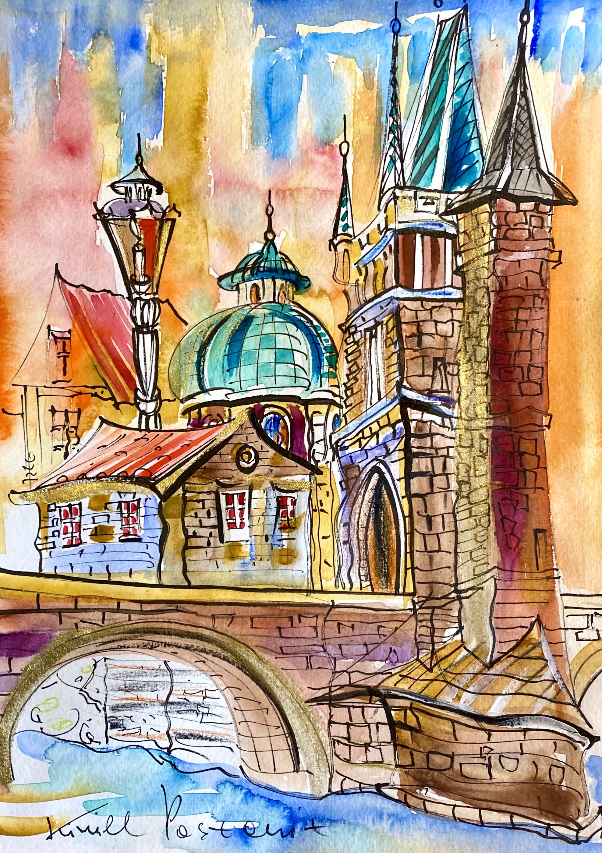 Kirill Postovit, A Golden Gate Of Prague Kirill Postovit, A Golden Gate Of Prague