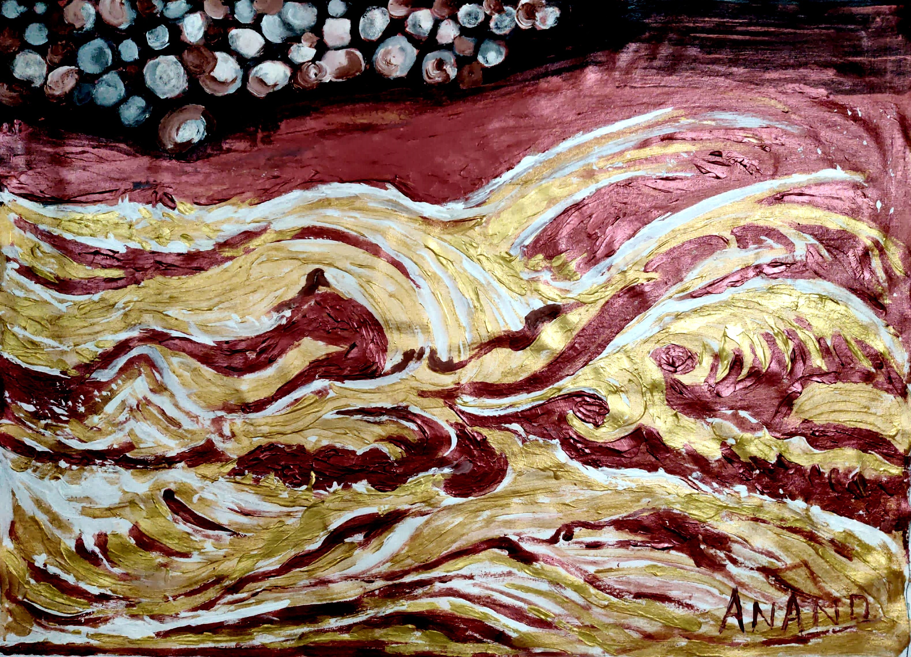 Anand Manchiraju, Golden waters of bhageradhi Anand Manchiraju, Golden waters of bhageradhi