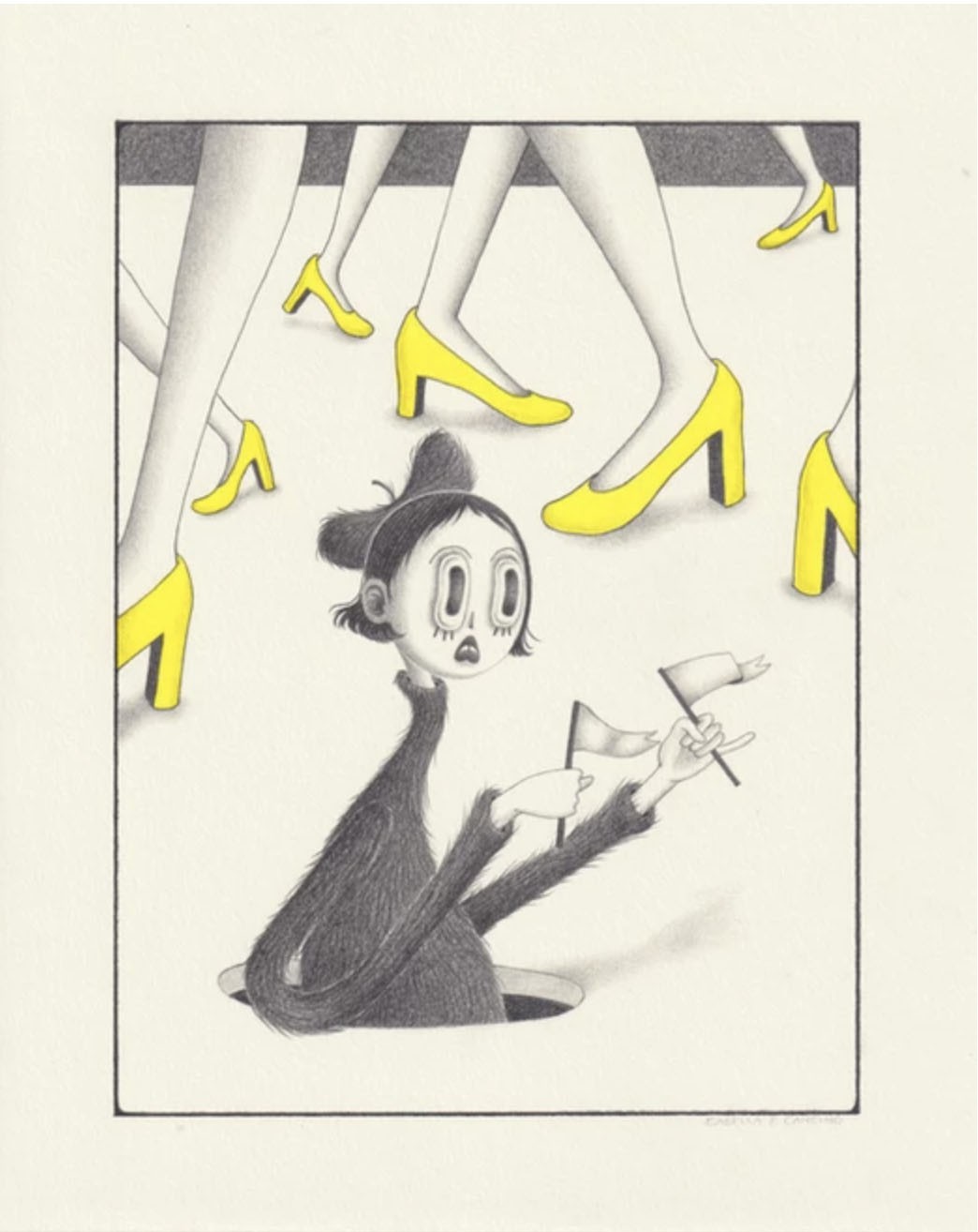 Isabella Cancino, Yellow Shoes Isabella Cancino, Yellow Shoes