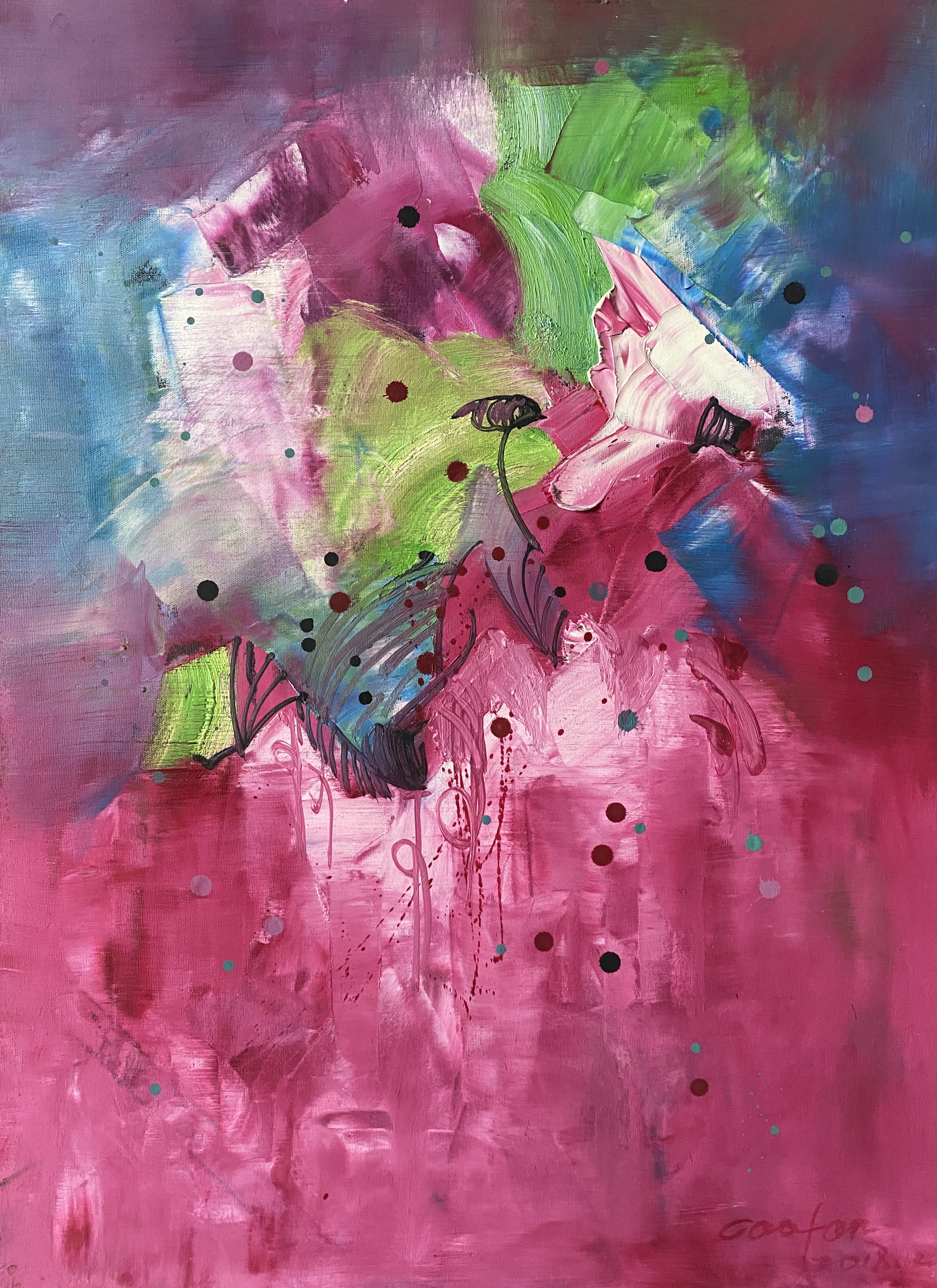 Cao Fan, Abstract painting Series 1 Cao Fan, Abstract painting Series 1
