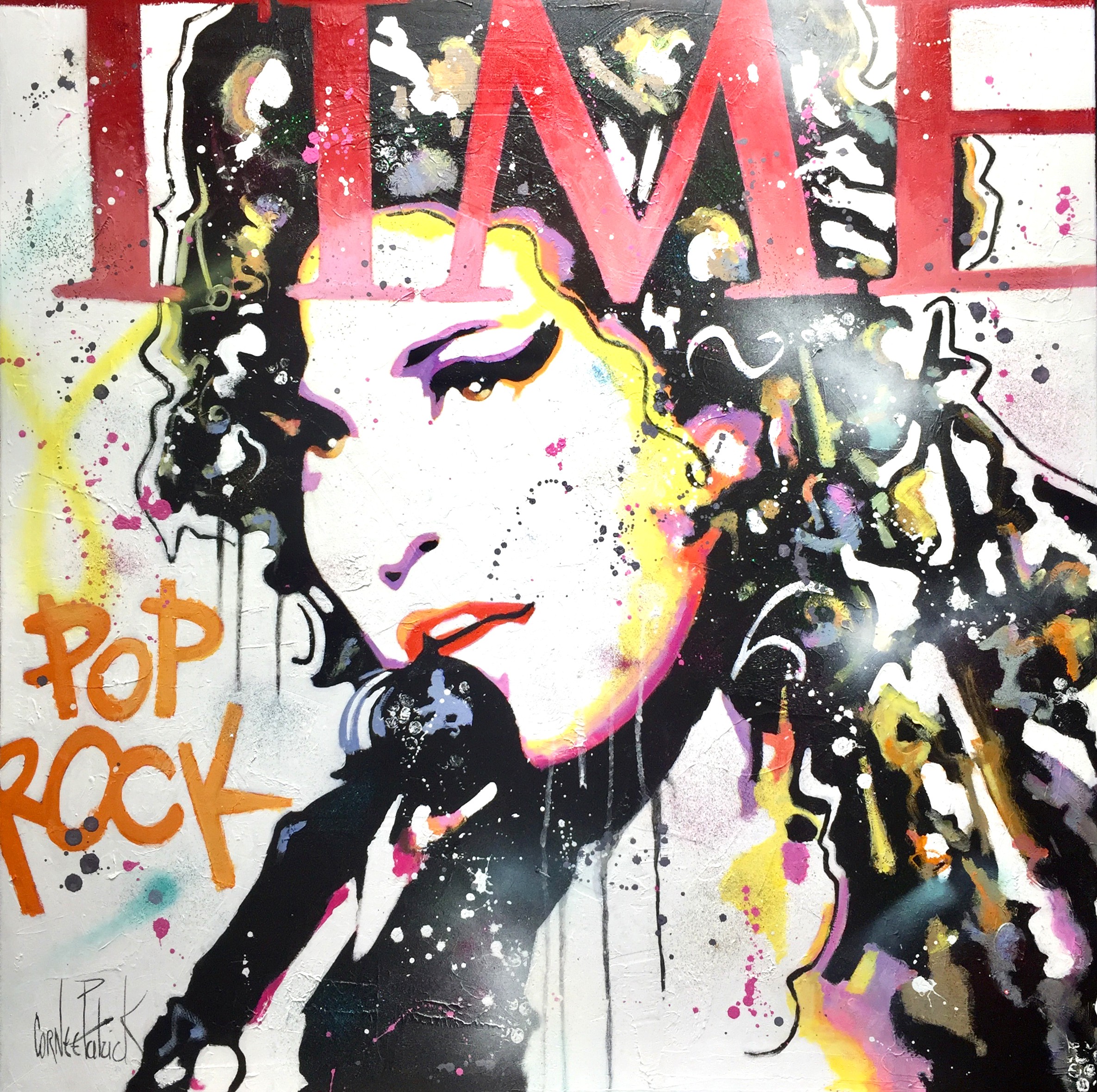 Patrick Cornée, Amy Winehouse, time, bordeaux version Patrick Cornée, Amy Winehouse, time, bordeaux version