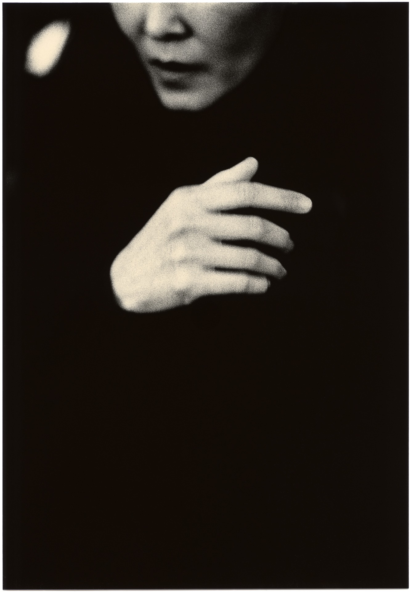 Mikael Siirilä, Untitled (hand and face) Mikael Siirilä, Untitled (hand and face)