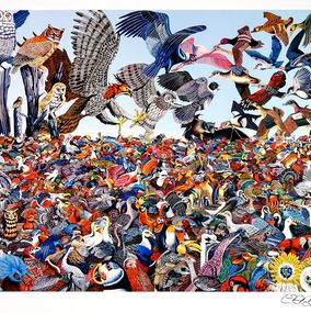 Édition, Birdscape, Erró