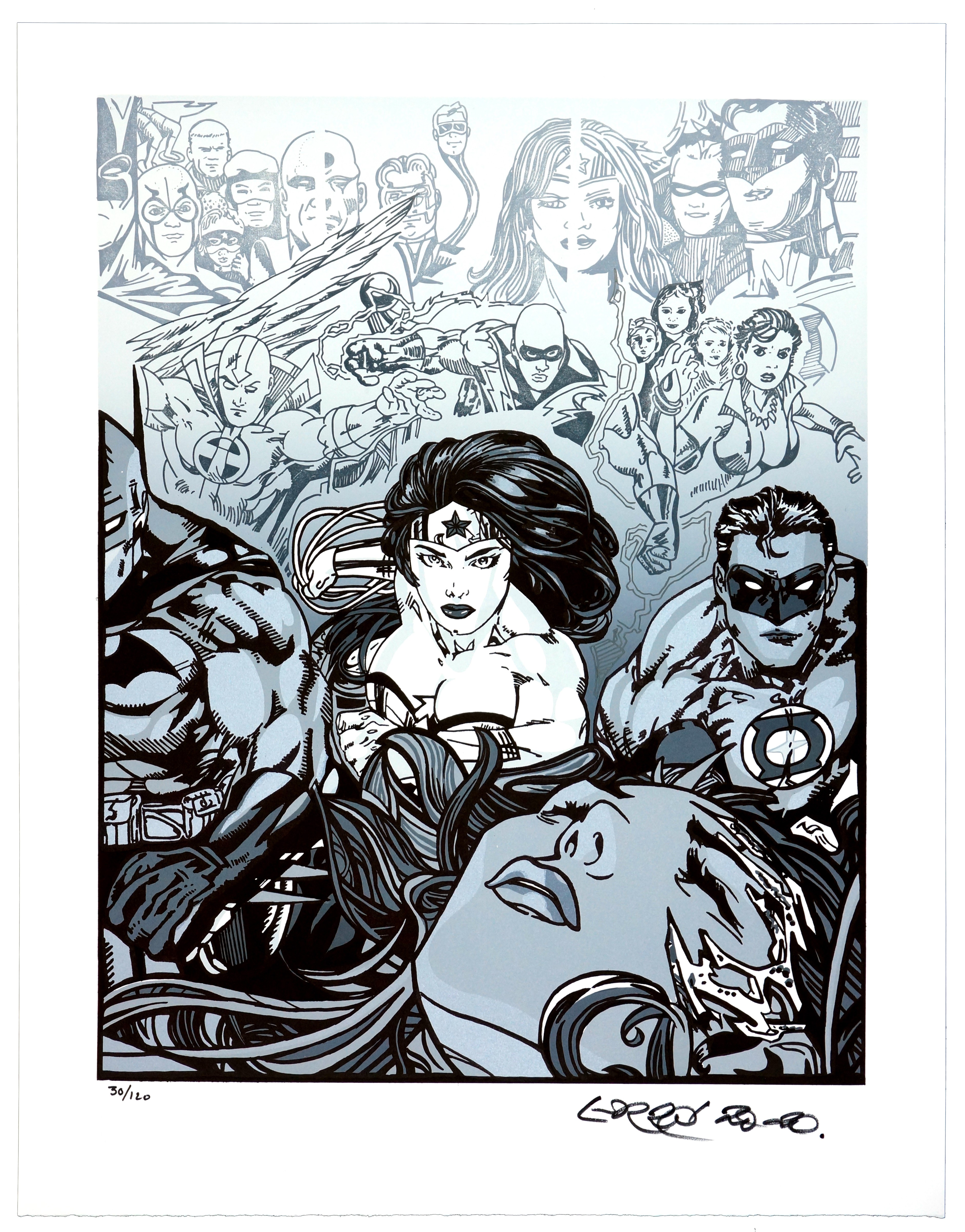 Erró, Wonderwoman Erró, Wonderwoman