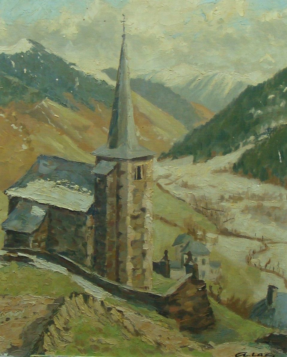 André Lac, Eglise de St Aventin André Lac, Eglise de St Aventin