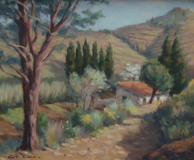 André Lac, Printemps dans l'arrière pays de Banyuls sur Mer André Lac, Printemps dans l'arrière pays de Banyuls sur Mer