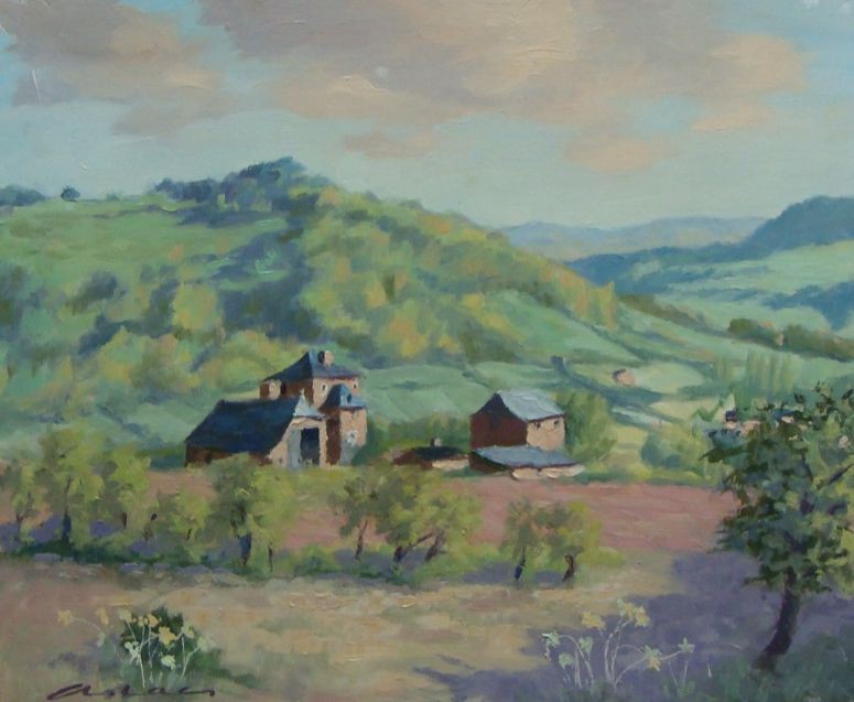 André Lac, Paysage aveyronnais André Lac, Paysage aveyronnais
