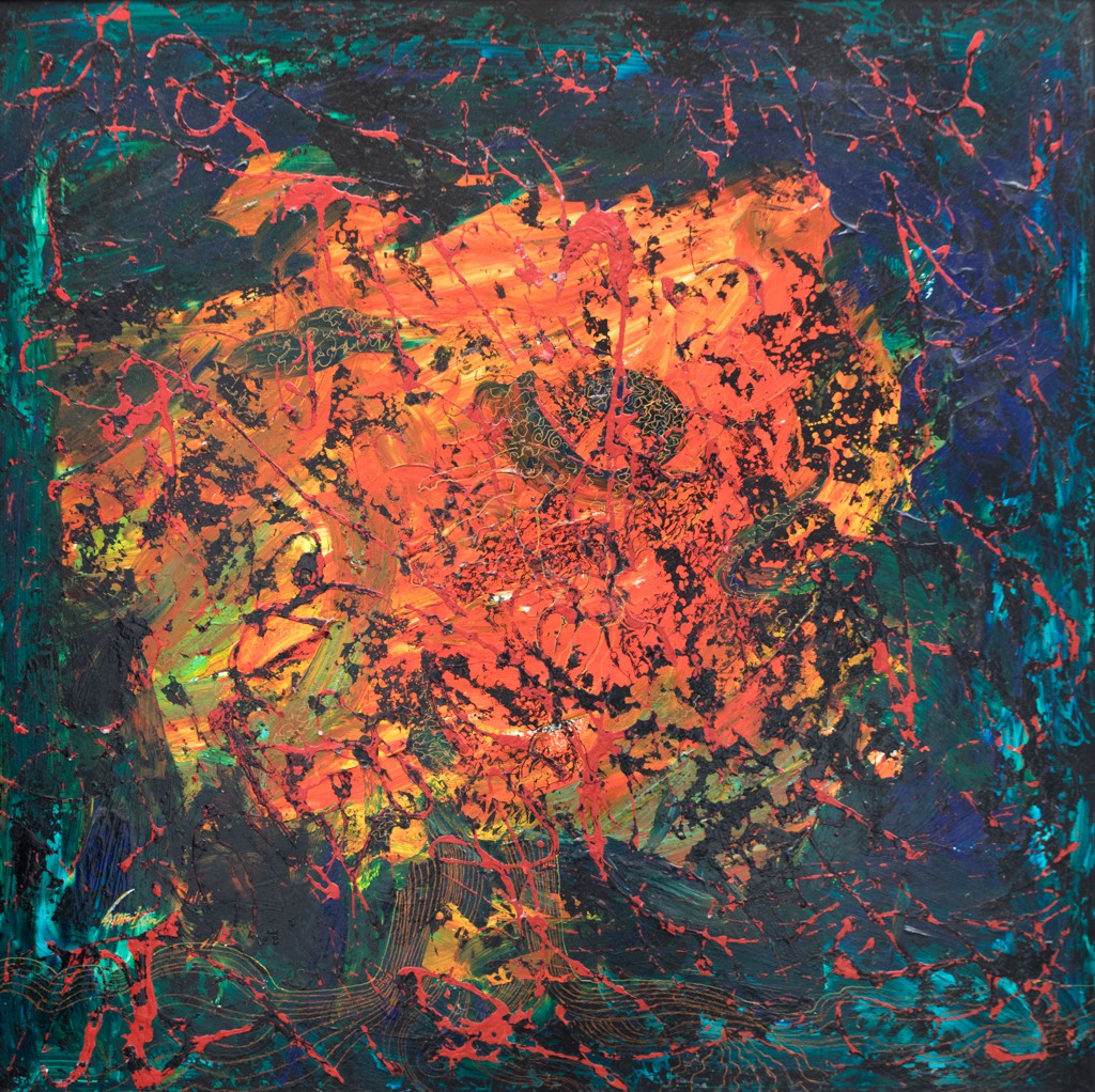 Danielle Lamaison, Arbre la nuit - série Abstraction Danielle Lamaison, Arbre la nuit - série Abstraction