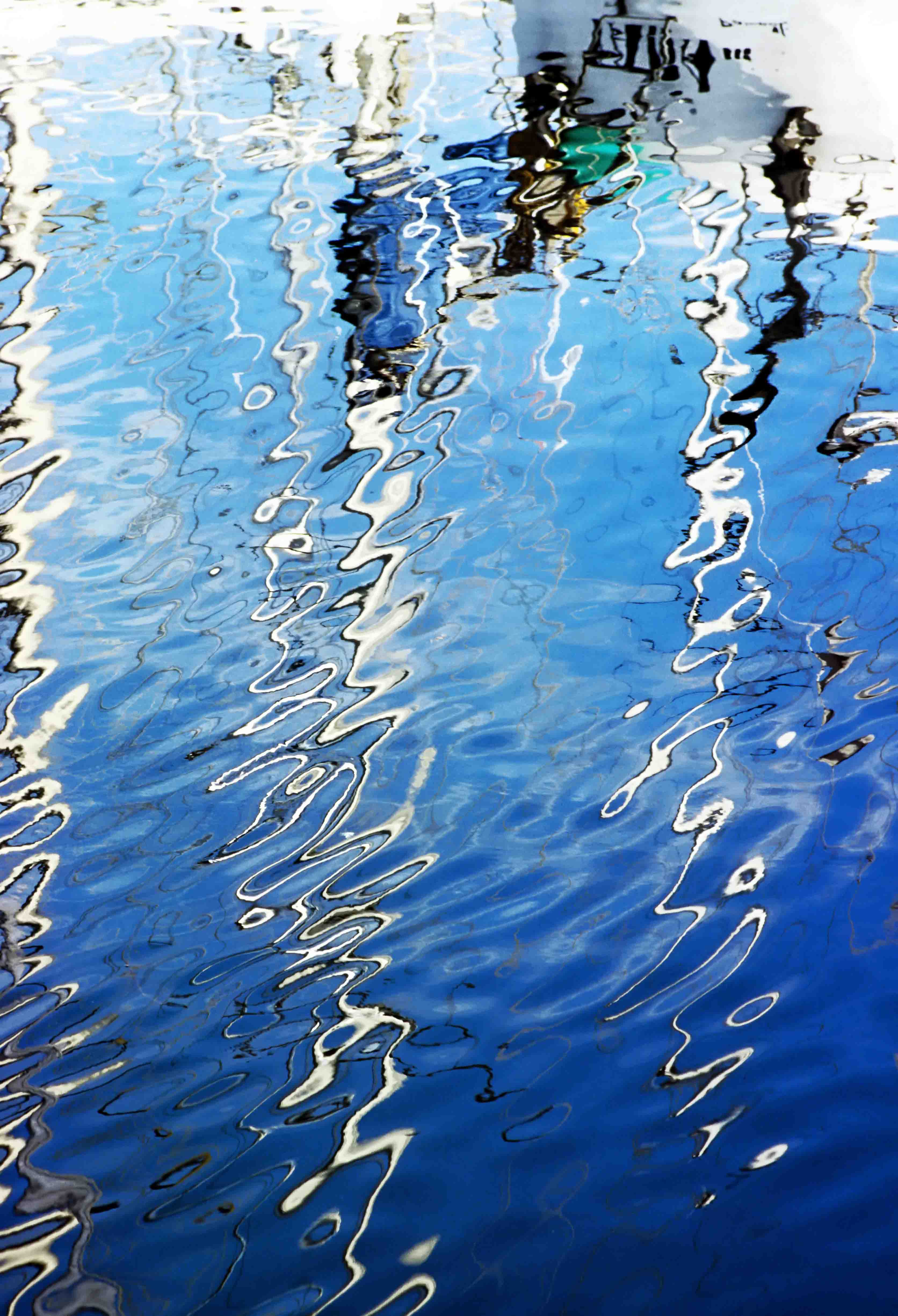 Didier Cormillot, Les reflets au ponton 1 / S Didier Cormillot, Les reflets au ponton 1 / S