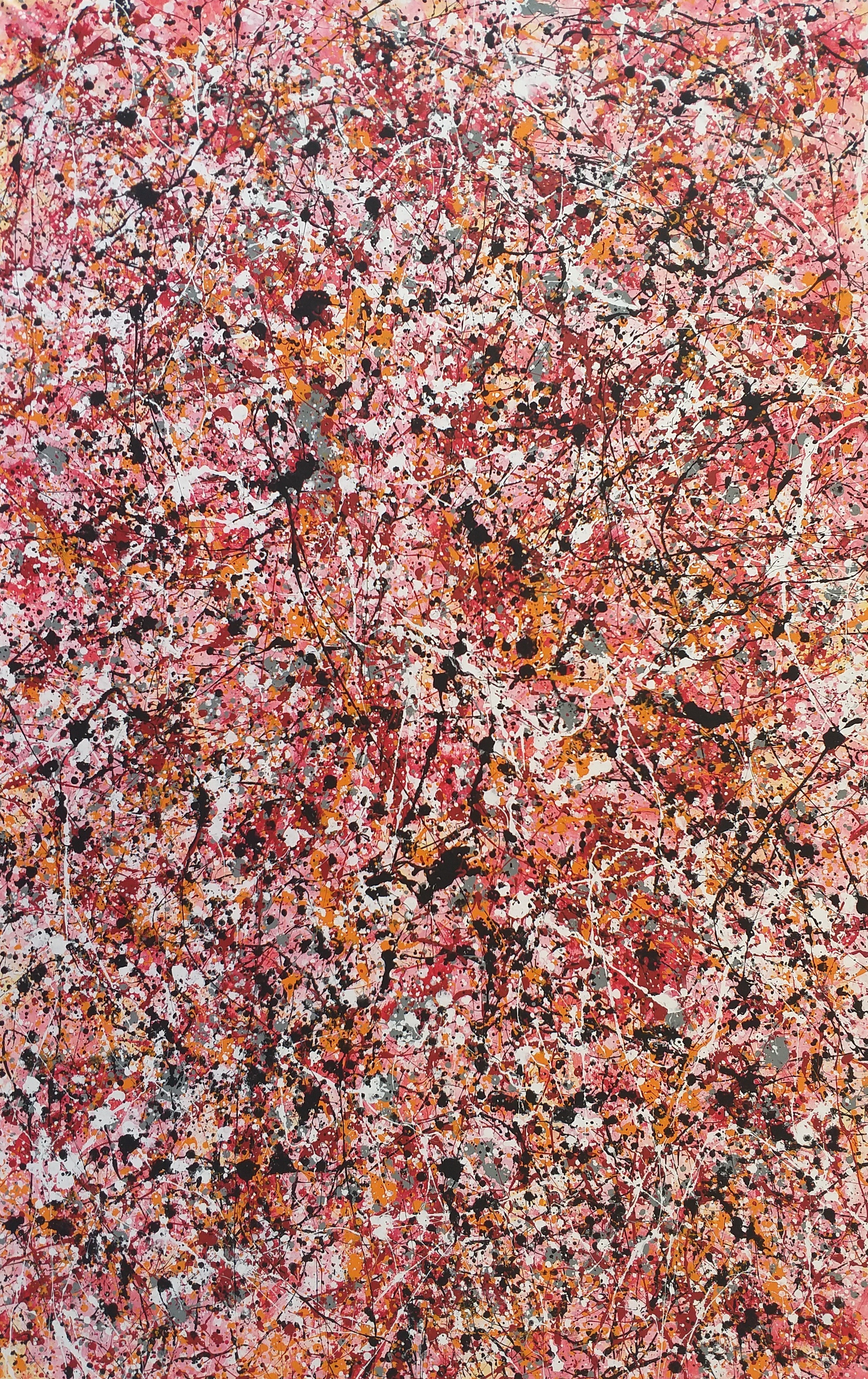 Max Yaskin, Abstract J. Pollock style Max Yaskin, Abstract J. Pollock style