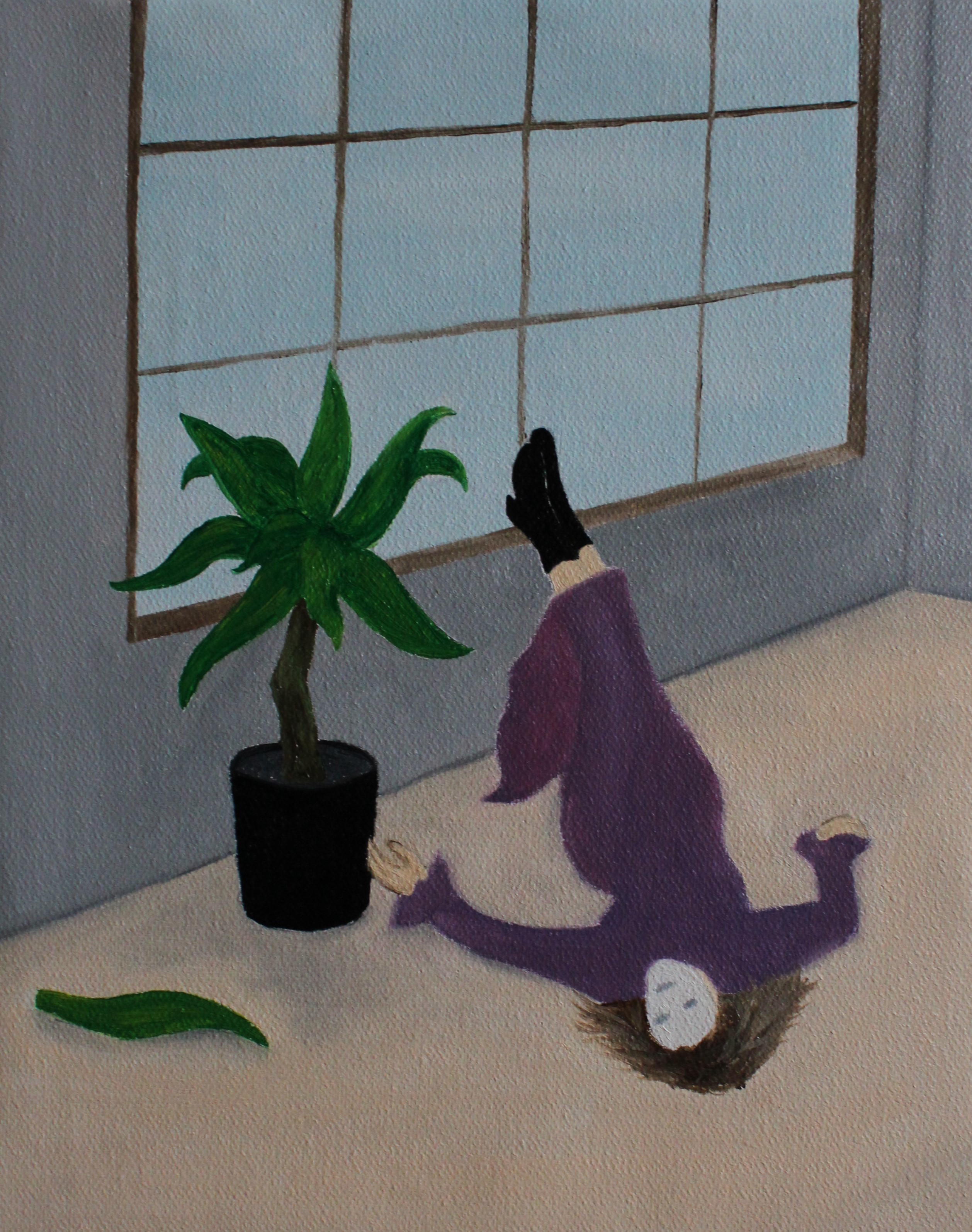 Natia Sapanadze, Girl by the Window Natia Sapanadze, Girl by the Window