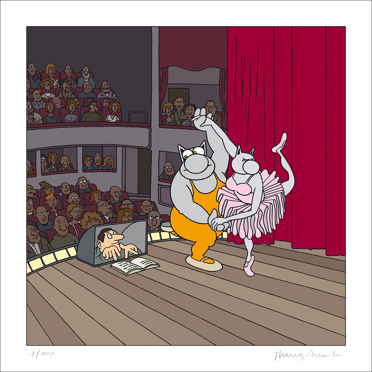 Philippe Geluck, Ballet Philippe Geluck, Ballet