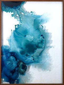 Peinture, Fluid Light - Sea Heart, Isabelle Fournet