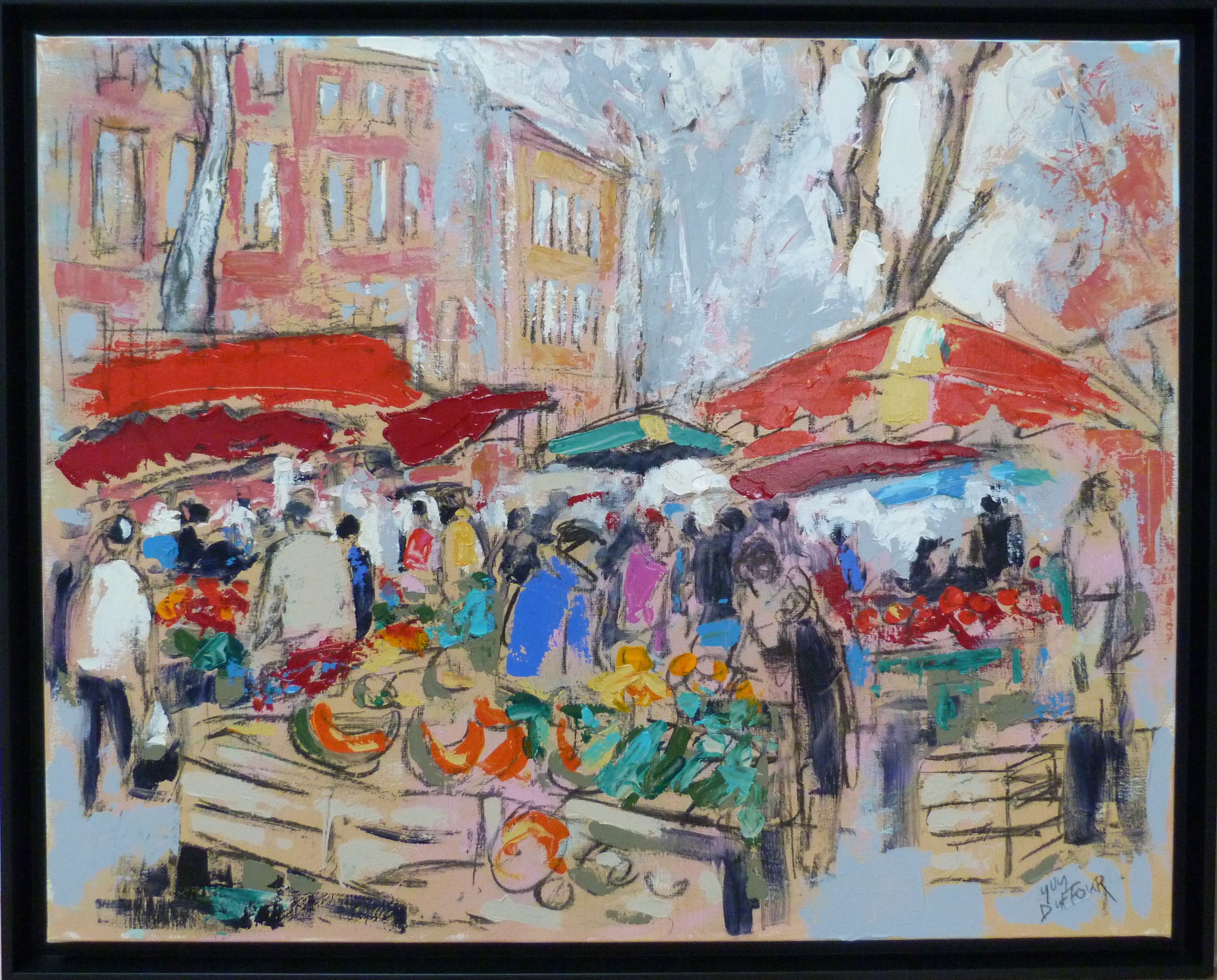 Yves Duffour, Toulouse, marché sur les boulevards Yves Duffour, Toulouse, marché sur les boulevards