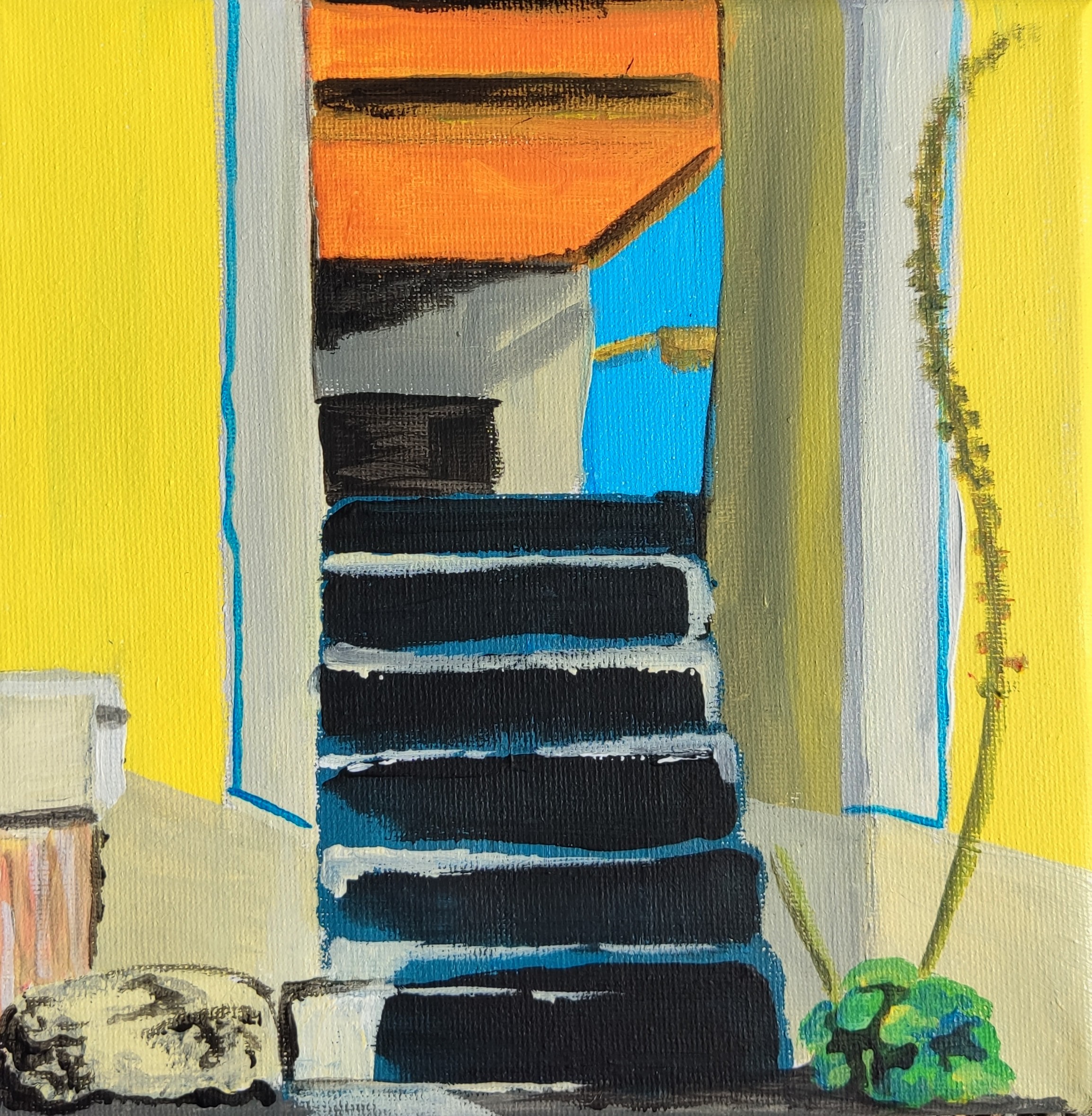 Eleanor Quellien, Notre entrée, au soleil de midi Eleanor Quellien, Notre entrée, au soleil de midi