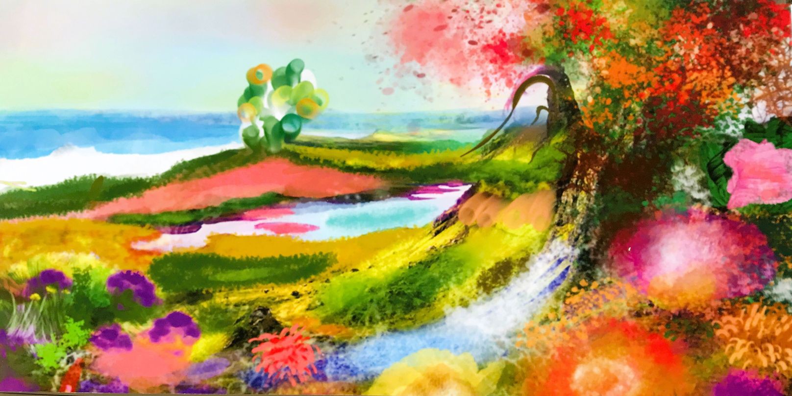 Muriel Deumie, Paysage des beaux jours Muriel Deumie, Paysage des beaux jours