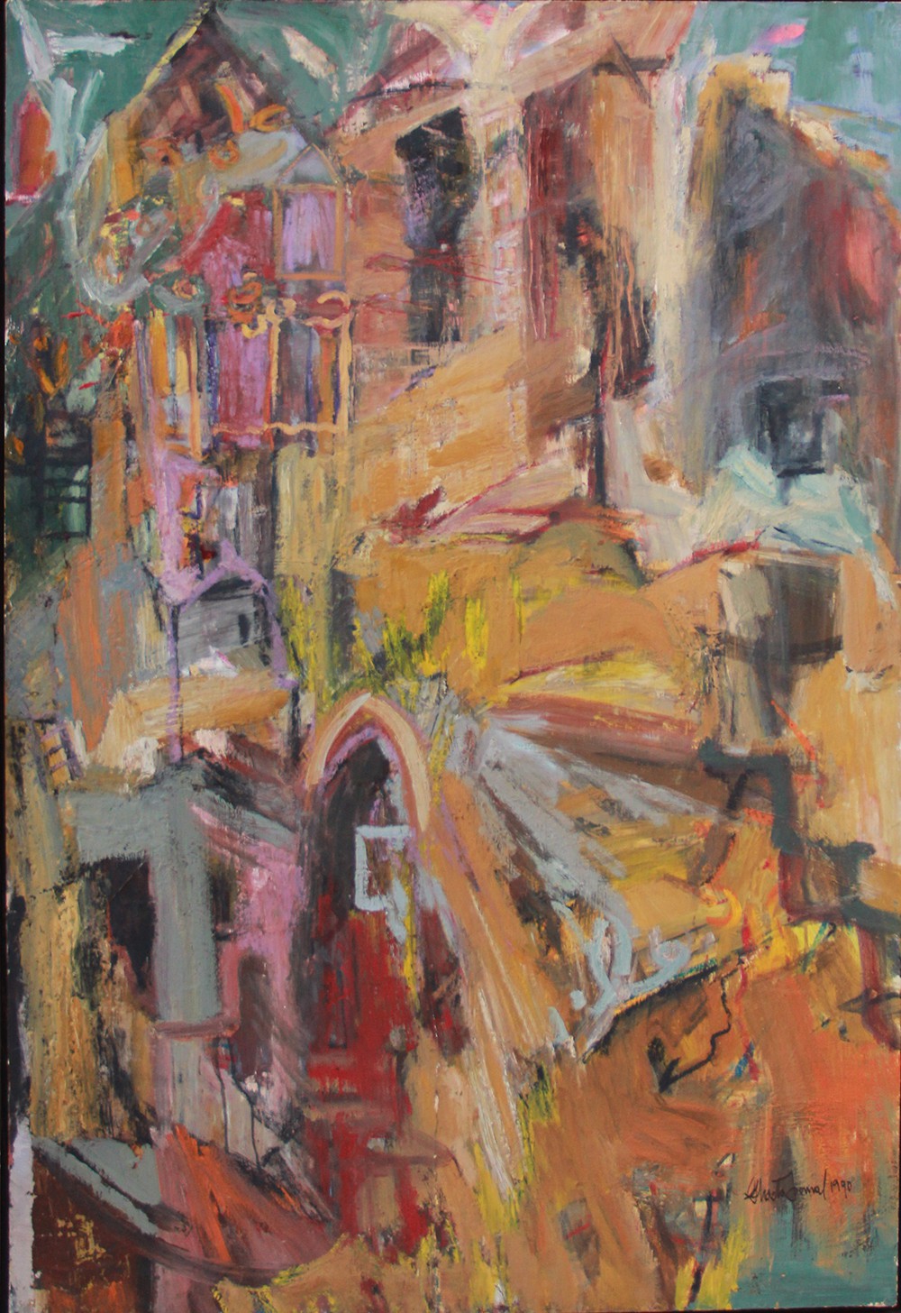 Ghada Jamal, Lebanon Cityscape #3 Ghada Jamal, Lebanon Cityscape #3