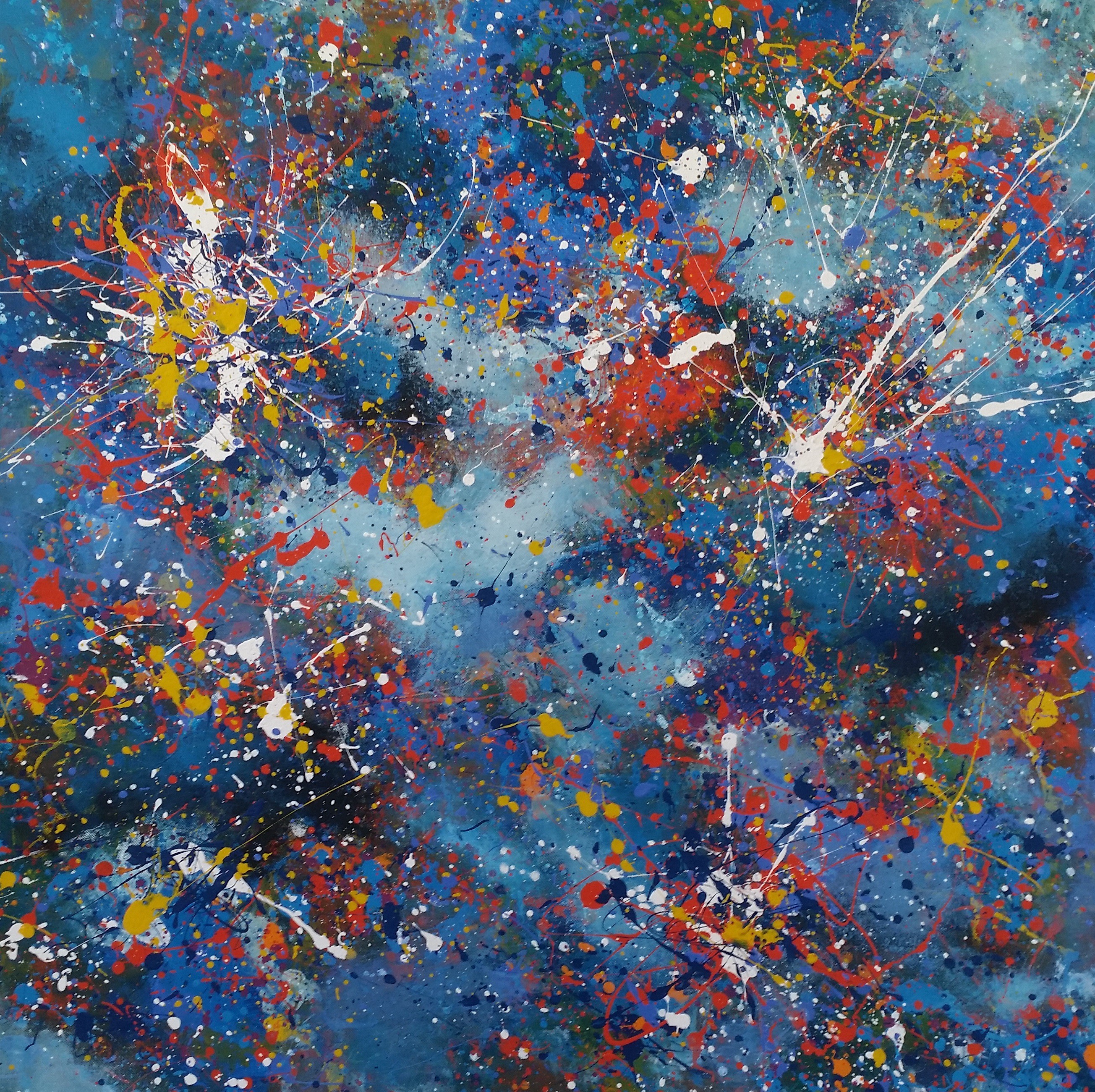 Max Yaskin, Acrylic Painting on Canvas Max Yaskin, Acrylic Painting on Canvas