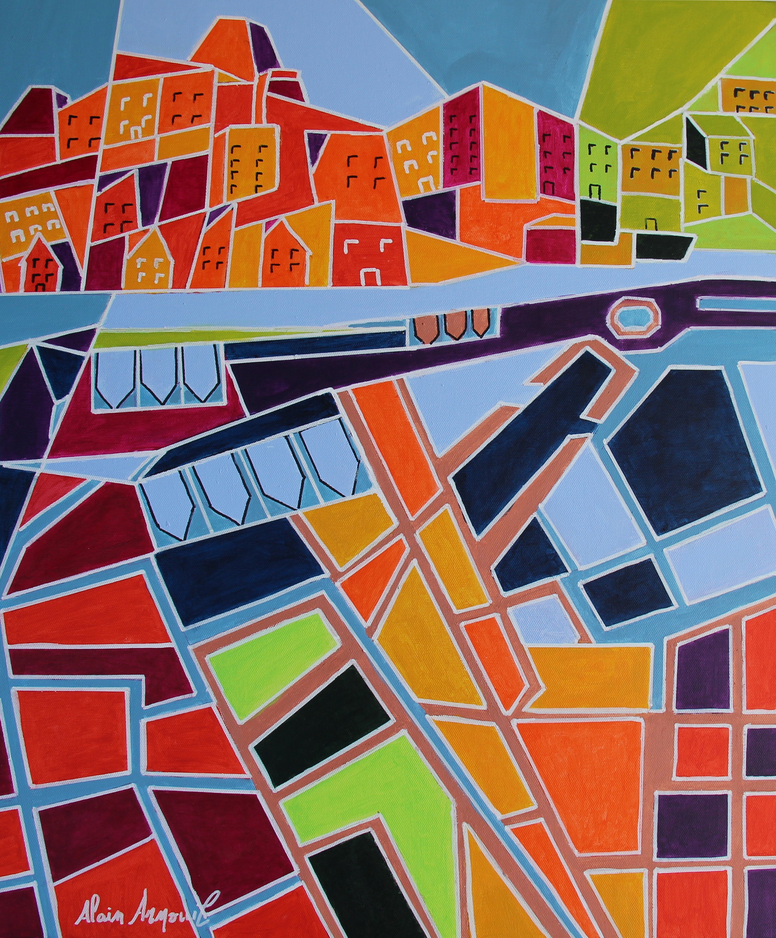 Alain Arnouil, In the city Alain Arnouil, In the city