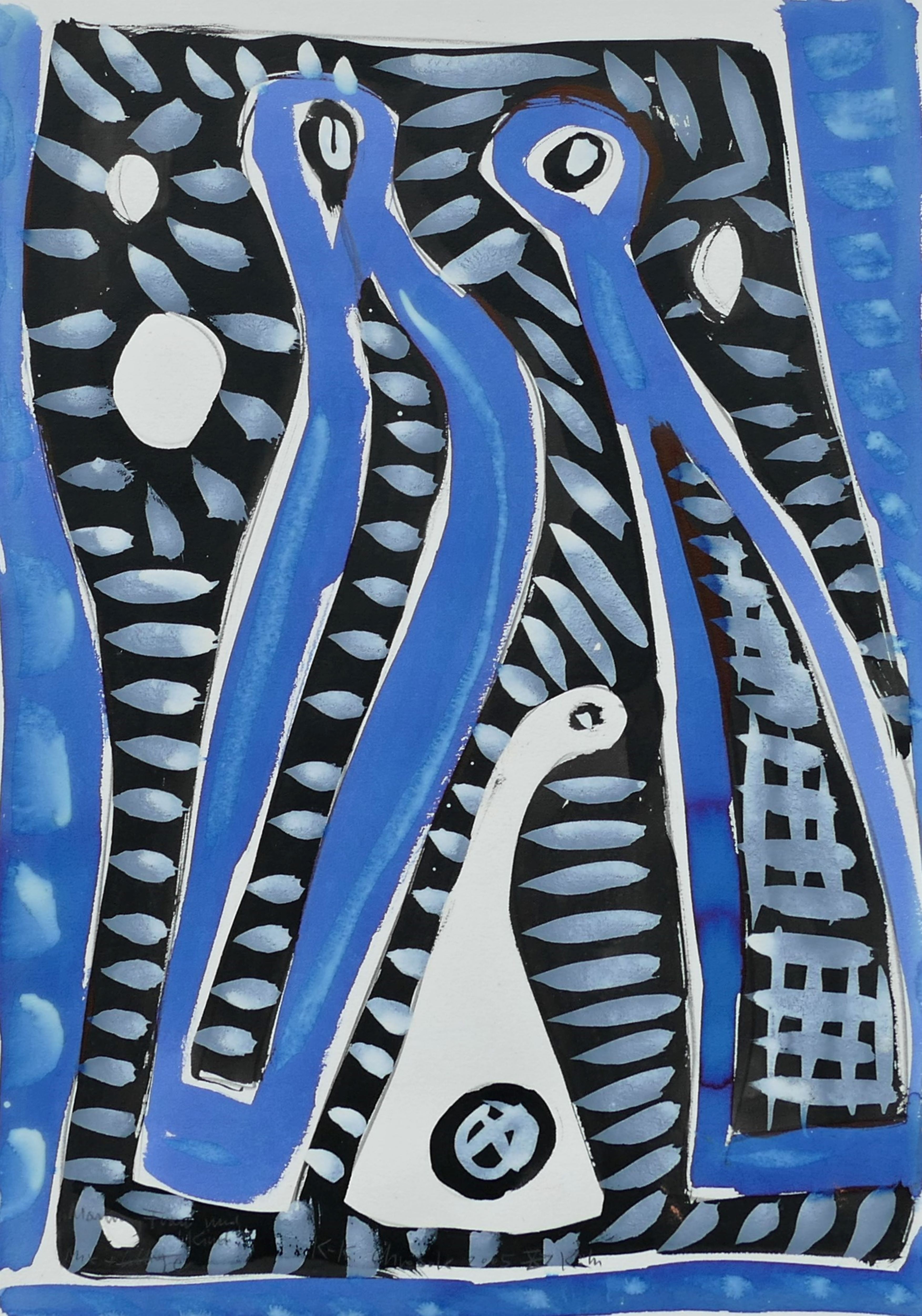 Karl-Karol Chrobok, Man and woman and child Karl-Karol Chrobok, Man and woman and child