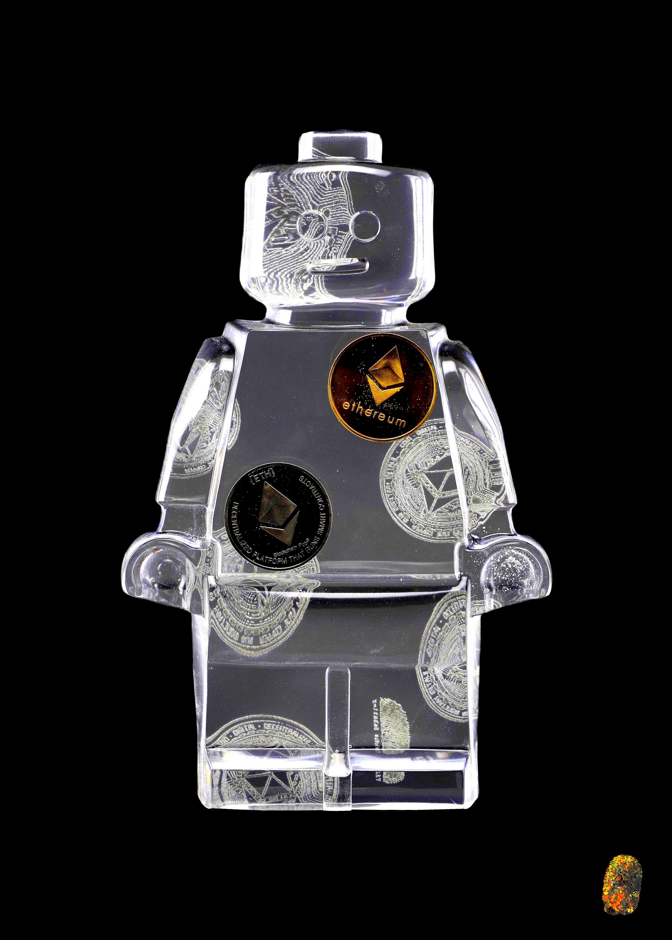 Vincent Sabatier, Ethereum Coins Gold Vincent Sabatier, Ethereum Coins Gold