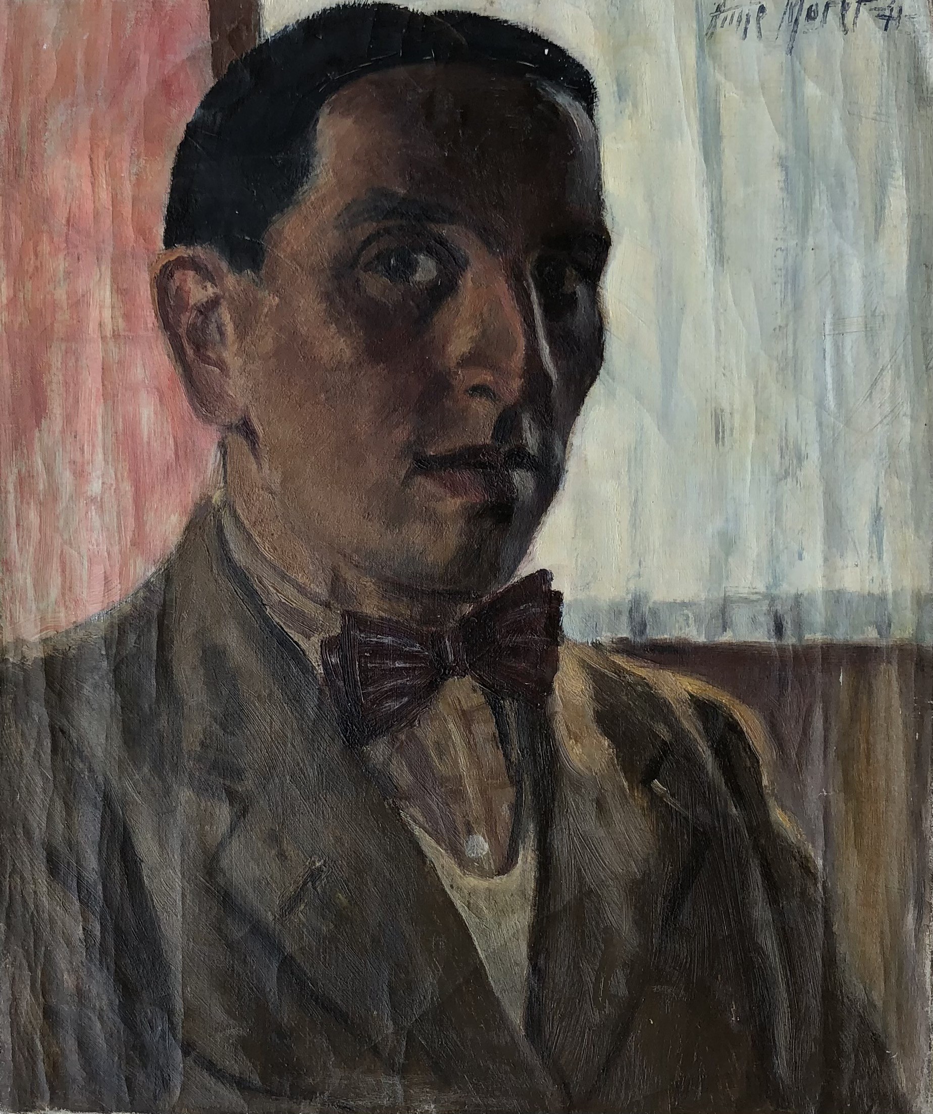 Aimé Moret, Autoportrait d'Aimé Moret Aimé Moret, Autoportrait d'Aimé Moret