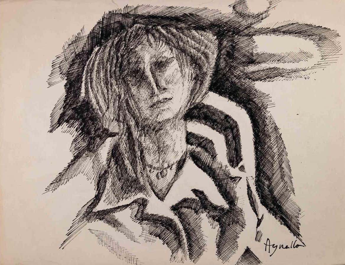 Dominique Agnello, Portrait of a Woman Dominique Agnello, Portrait of a Woman