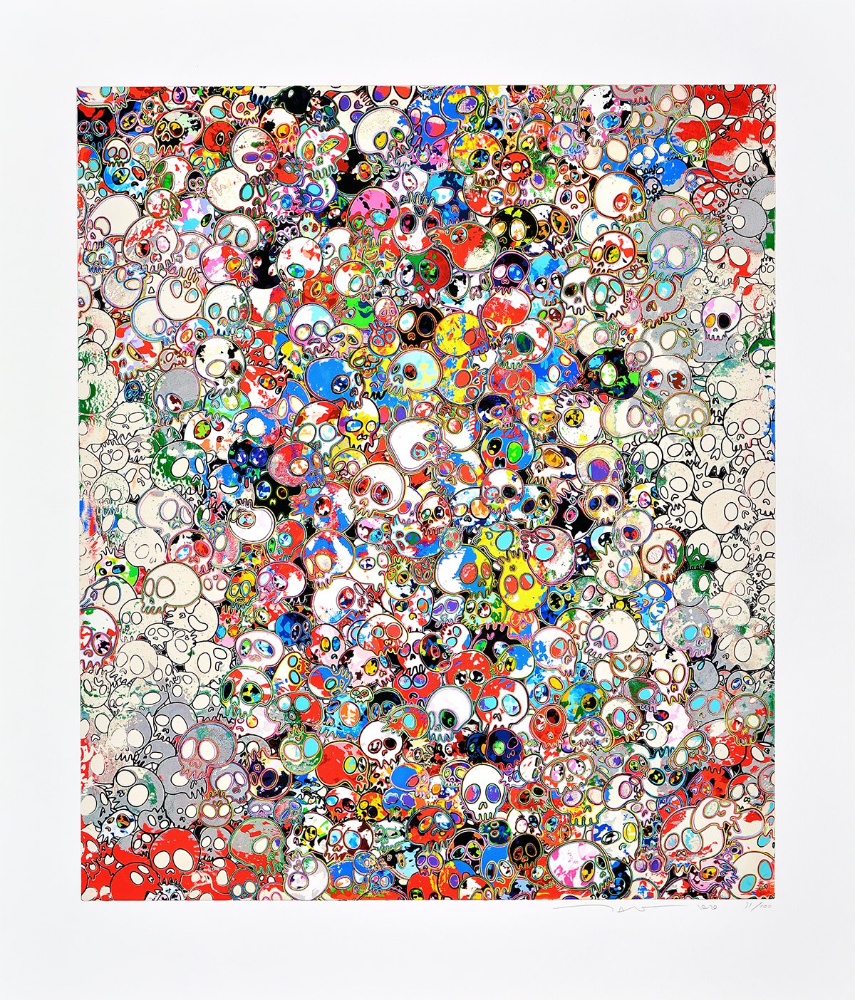 Takashi Murakami, A Fork In the Road Takashi Murakami, A Fork In the Road
