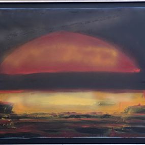 Painting, Anochecer, Jose María Abad