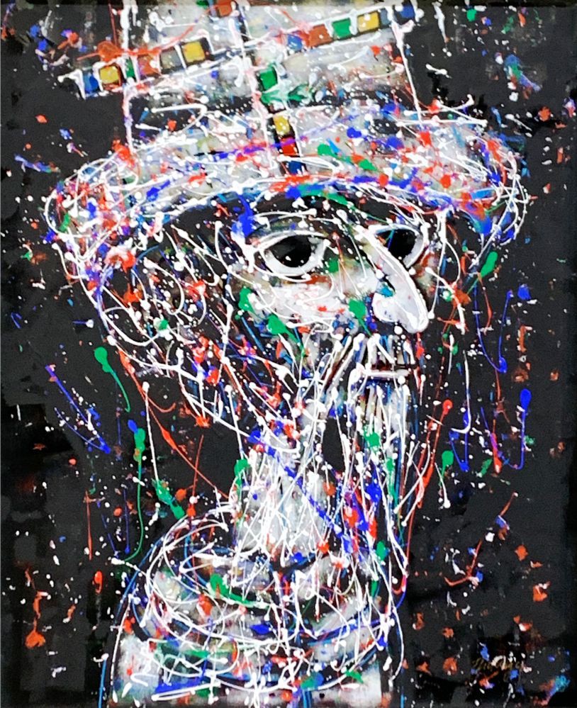Paul Flickinger, Don Quichotte, la pose Paul Flickinger, Don Quichotte, la pose