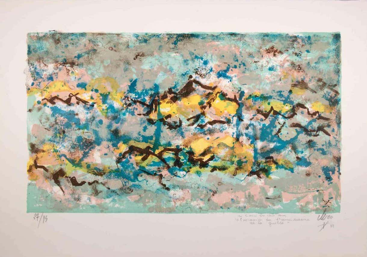 Claude Clero, Abstract Landscape Claude Clero, Abstract Landscape
