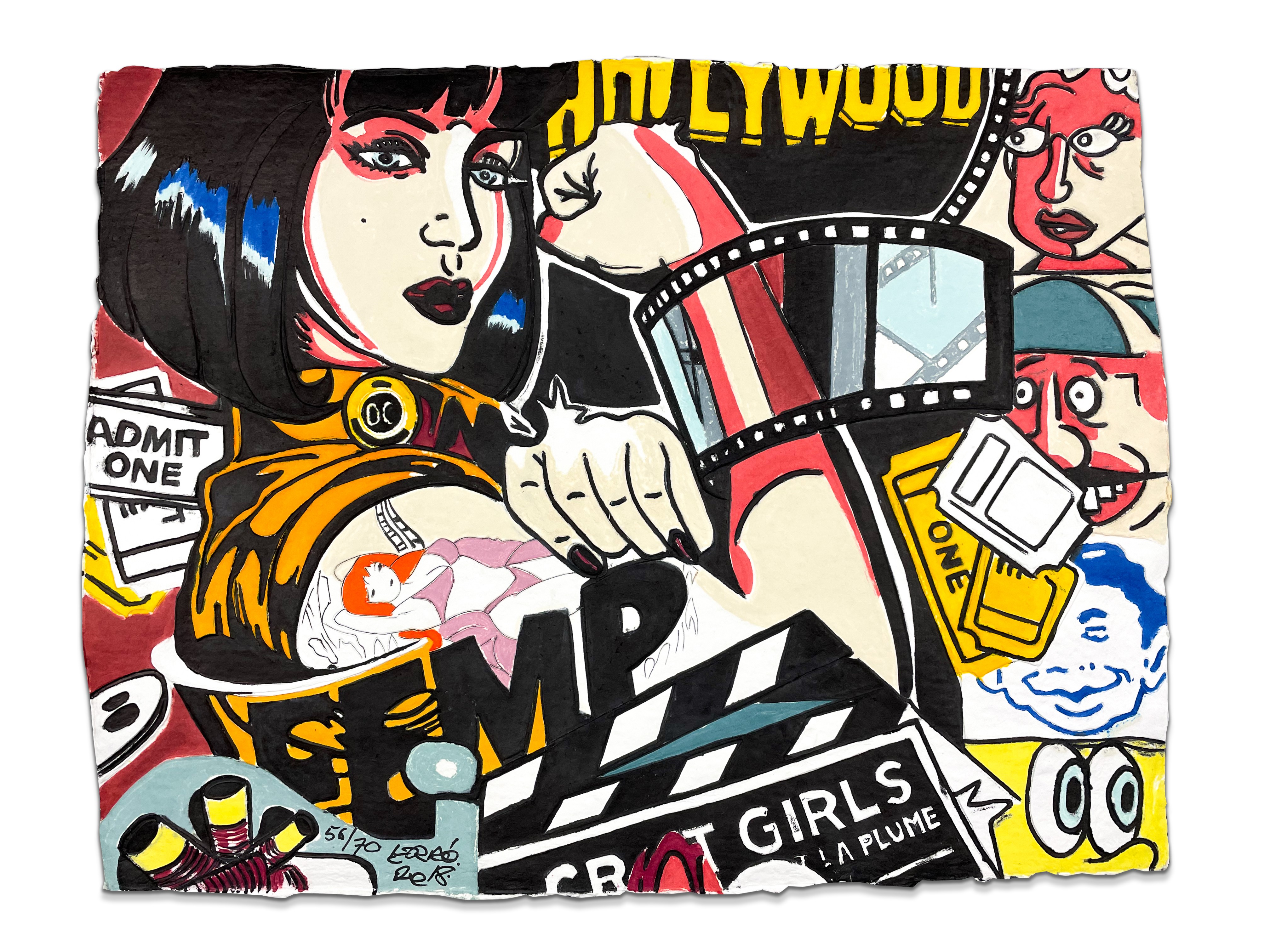 Erró, Hollywood Erró, Hollywood