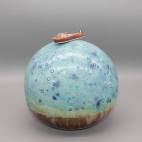 Sculpture, Mini-monde, la sortie en mer, Yannick Le Bloas