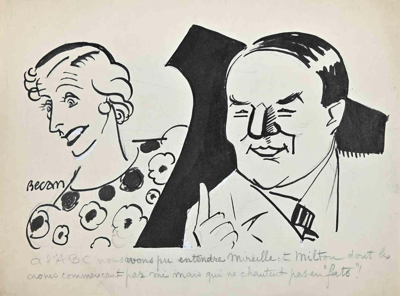Bernard Bécan, Sketch Bernard Bécan, Sketch