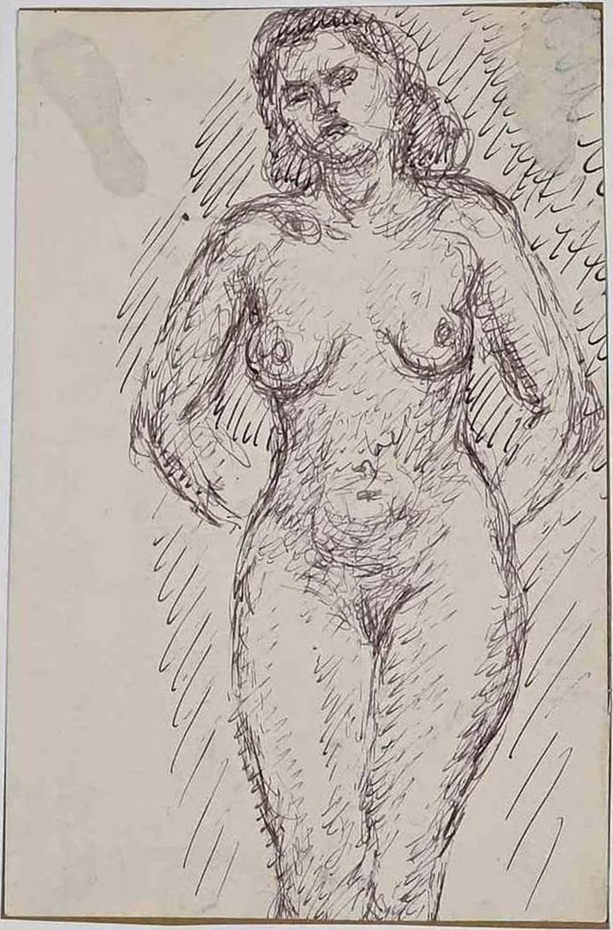Marcel Spranck, Nude of Woman Marcel Spranck, Nude of Woman