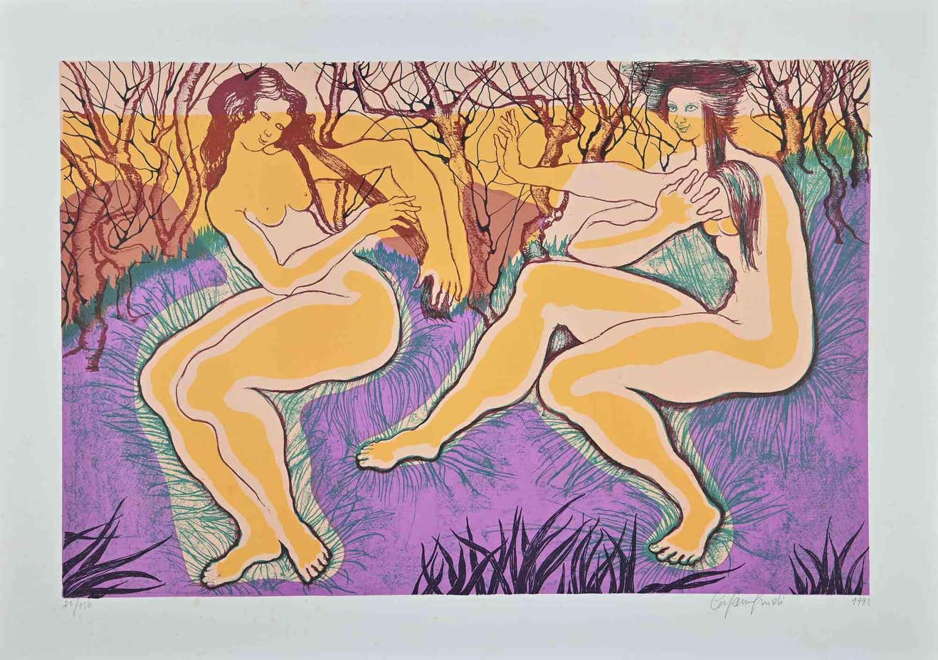Stefania Guidi, Nymphs in Forest Stefania Guidi, Nymphs in Forest