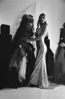 Photographie, Live and non-living doll, Elena Bandurka