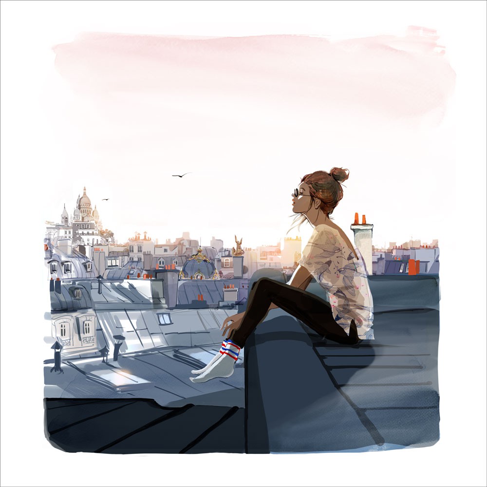 Sophie Griotto, Vue sur le Sacré Coeur Sophie Griotto, Vue sur le Sacré Coeur