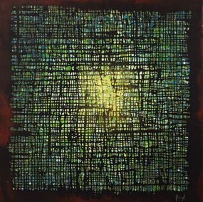 Painting, Série "Between the lines" - Oeuvre n°305, Pierre-Luc Poujol
