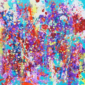 Painting, Lapis lazuli melody, Marta Zawadzka