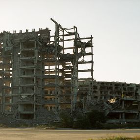 Photography, Grozny détruite 2 , Tchétchénie, Françoise Spiekermeier