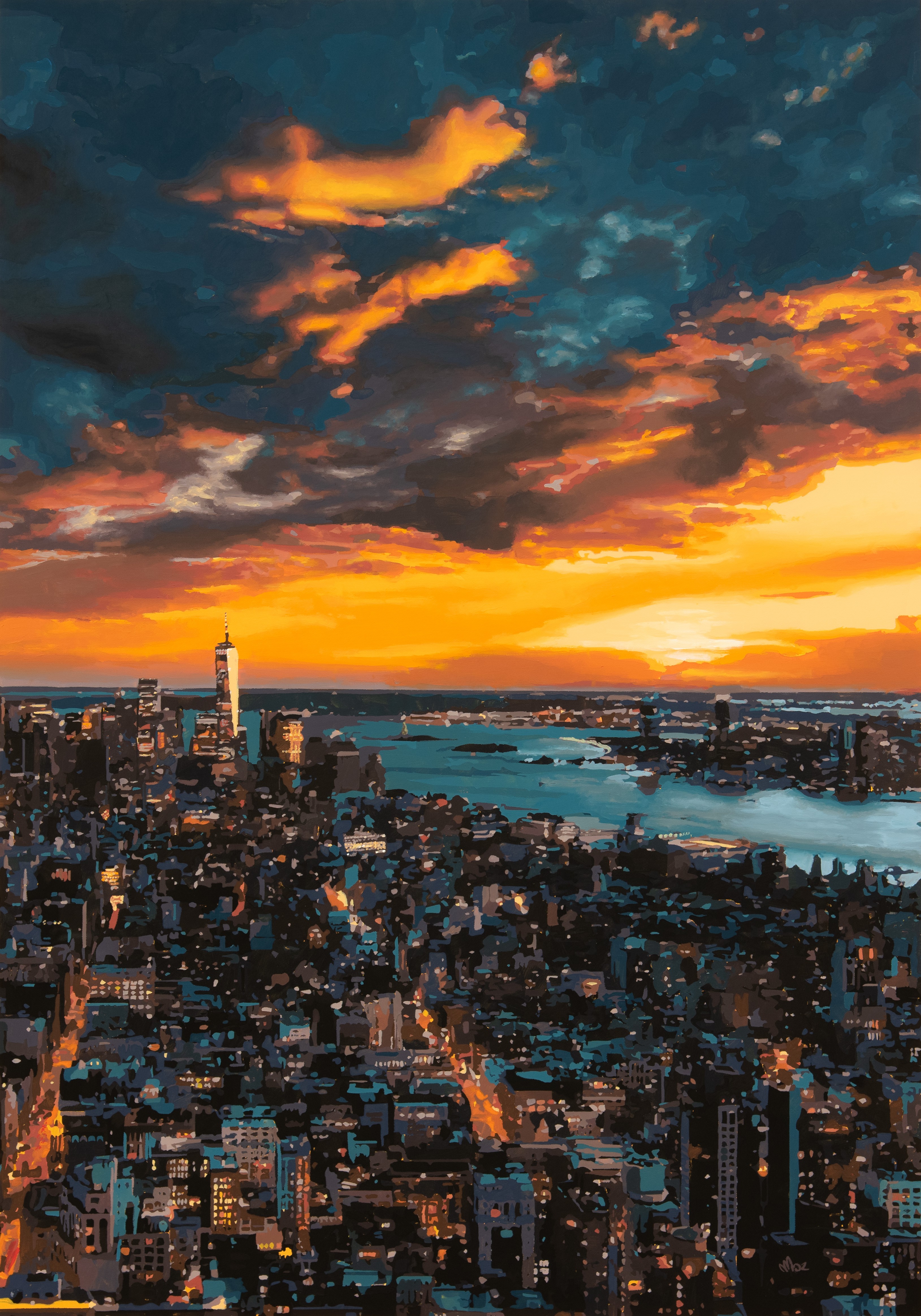 Marco Barberio, New York Sunset Marco Barberio, New York Sunset
