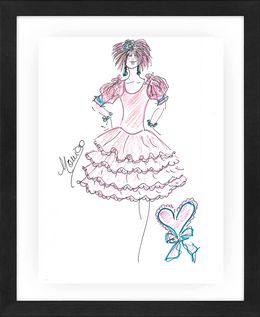 Dessin, Rose, Monica