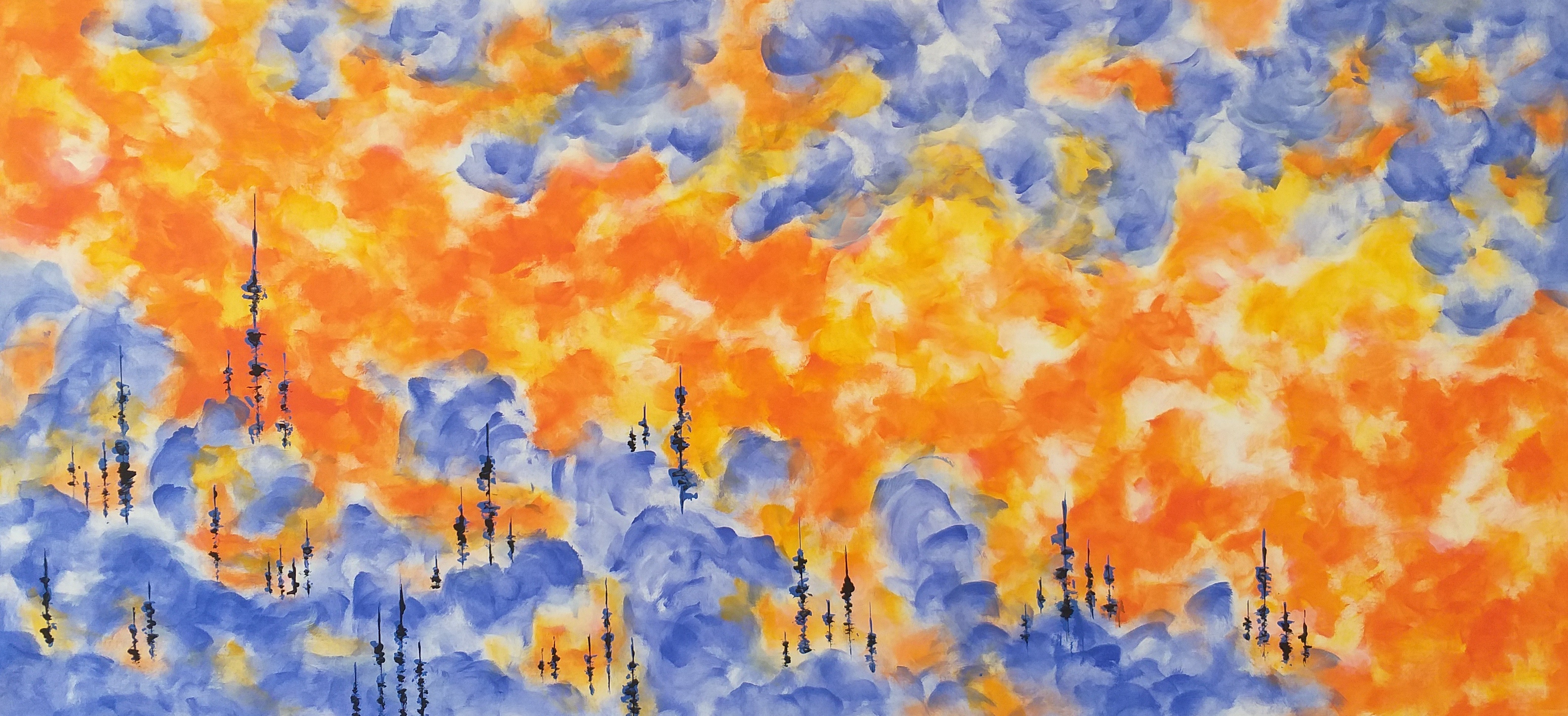Max Yaskin, Trees in the clouds Max Yaskin, Trees in the clouds