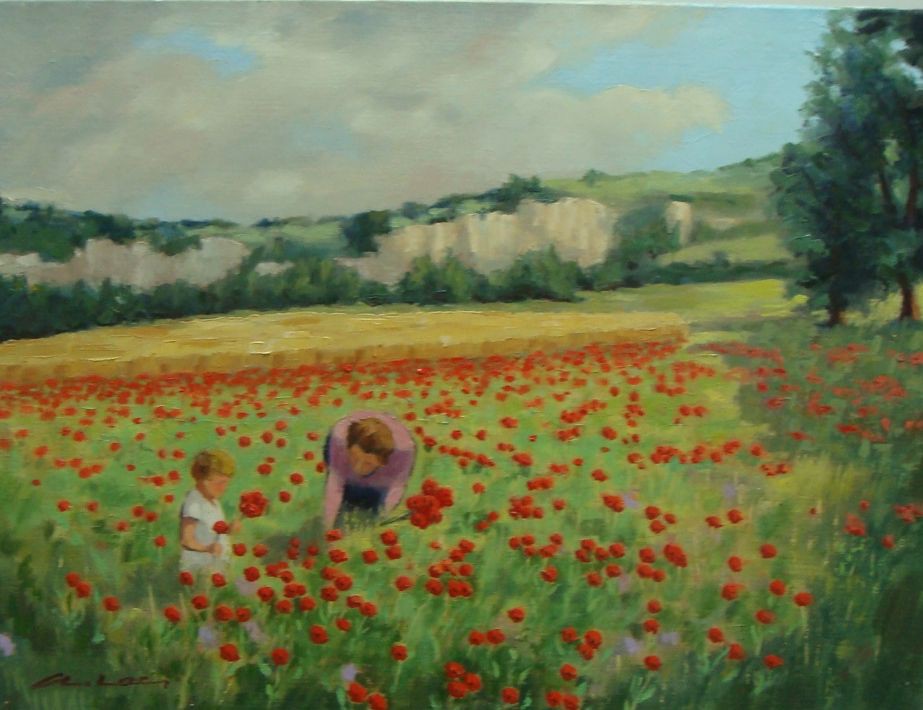 André Lac, Les coquelicots André Lac, Les coquelicots