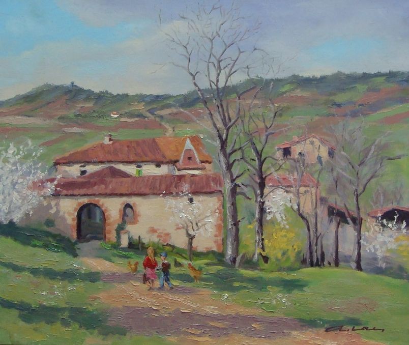 André Lac, Vieille ferme du Lauragais André Lac, Vieille ferme du Lauragais