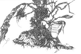 Fine Art Drawings, Le message de l'arbre, Valérie Abadie