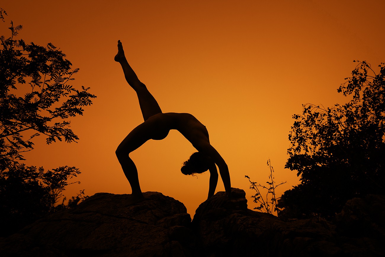 Majo Jurcik, Nude Yoga Majo Jurcik, Nude Yoga